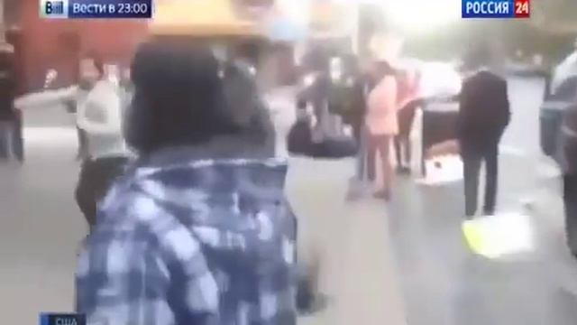 Расизм в США: "выруби белого" - новая игра афроамериканцев (негров) смотреть онлайн