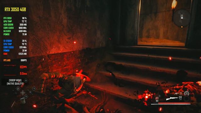 Remnant - Intel Core I5 12500H - RTX 3050 - Acer Nitro 5 смотреть онлайн
