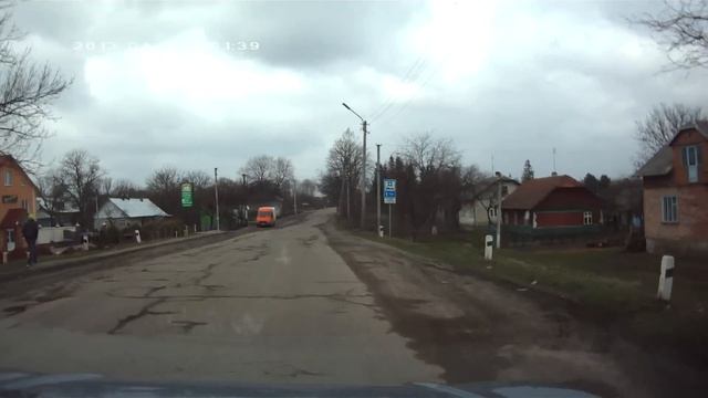 Состояние дороги Т1418 на 14.04.2013 Самбор, Львовская область. смотреть онлайн