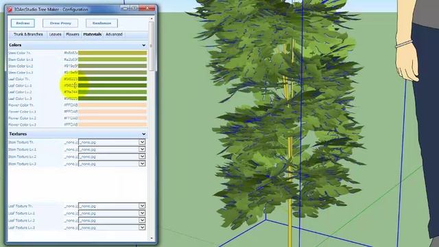 3D Tree Maker Plugin for Sketchup - v1.00 смотреть онлайн