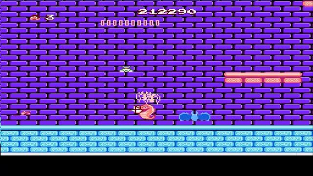 Прохождение игры Hudson's Adventure Island на NES - летсплей#8 (часть 5) - Море, пещеры, тёмный лес смотреть онлайн