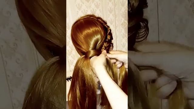?Красивая и лёгкая прическа на выпускной ❤️Прическа в школу за 5 минут ?Вечерняя прическа? смотреть онлайн