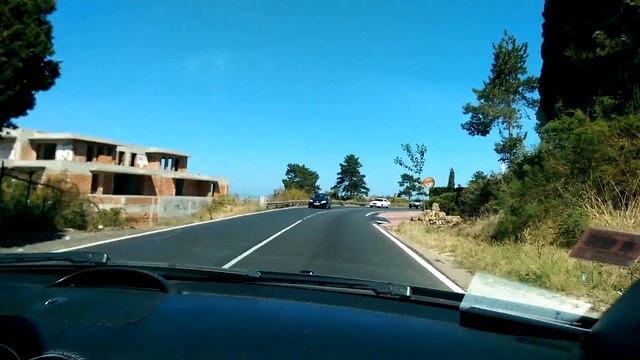 Автопрогулка по Болгарии. Из Солнечного Берега в Созополь. смотреть онлайн