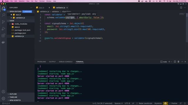 How to Validate Requests in Node JS (with Joi validator) | Node JS Tutorial смотреть онлайн