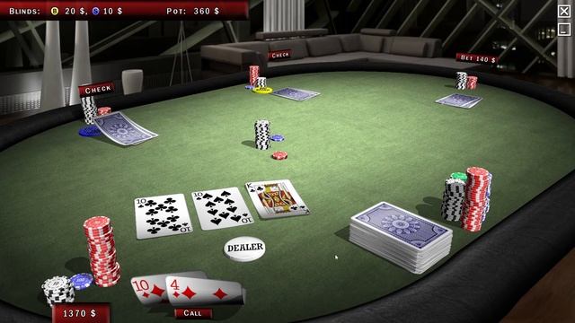 Trendpoker 3D - Texas Hold'em Poker Gameplay [1080p HD] смотреть онлайн