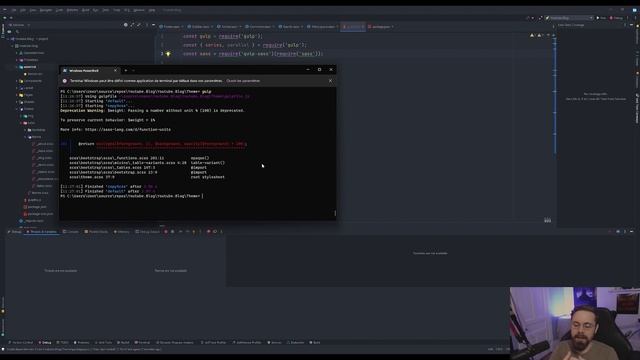 Tuto Blazor Server - Intégrer un thème Bootstrap avec Gulp & SCSS смотреть онлайн