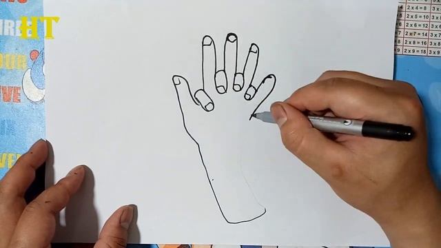 How to wash yours hands STEP BY STEP | Easy drawing смотреть онлайн