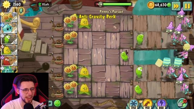 How Noobs Beat Penny's Pursuit! Plants vs Zombies 2 смотреть онлайн
