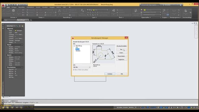 Beschriftungsmassstab - AutoCAD LT - CADsys смотреть онлайн