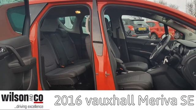 VN16YRV Vauxhall Meriva 1.4 SE смотреть онлайн