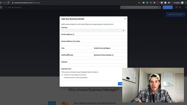 How to Create a Facebook Business Manager WITHOUT a WEBSITE! (Facebook Ads 2022) смотреть онлайн