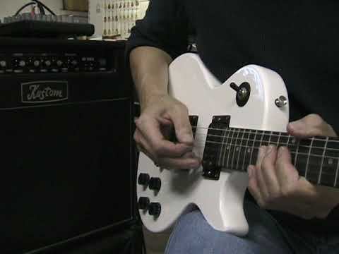 Электрогитара классической формы Les Paul TERRIS TLP-039 WH смотреть онлайн
