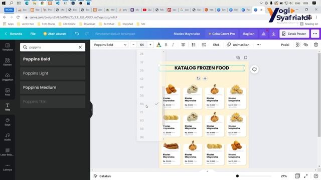Desain Katalog/Menu Produk Menggunkan Canva - Pemula Pasti Bisa смотреть онлайн