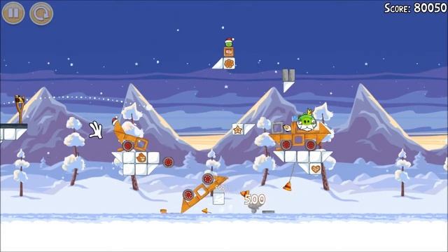 Angry Birds Seasons Walkthrough Wreck the Halls Level 1-25 [3 Stars] смотреть онлайн