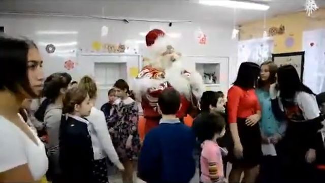 Рождественский марафон. Железнодорожники в гостях у ребят центра "Подросток". смотреть онлайн