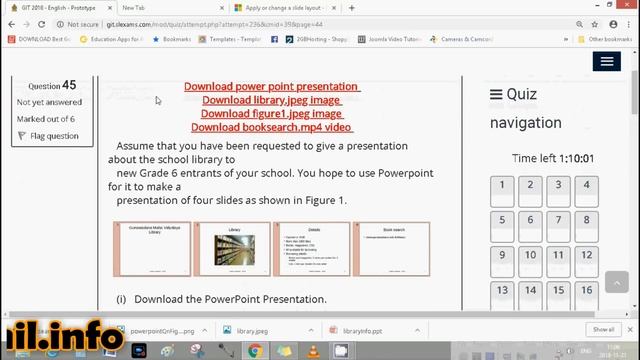 GIT Online Exam 2018 - Presentation Software English смотреть онлайн