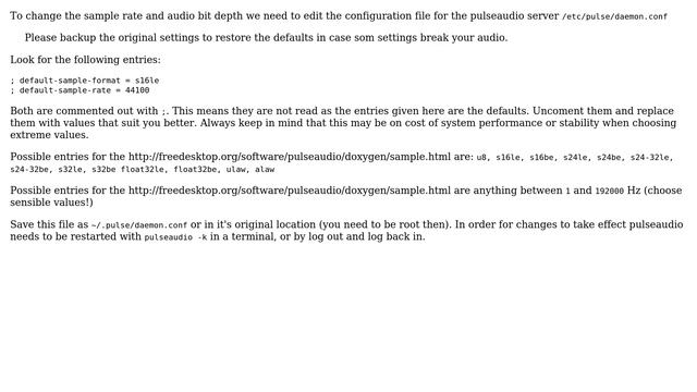 Ubuntu: How to change audio bit depth and sampling rate? (2 Solutions!!) смотреть онлайн
