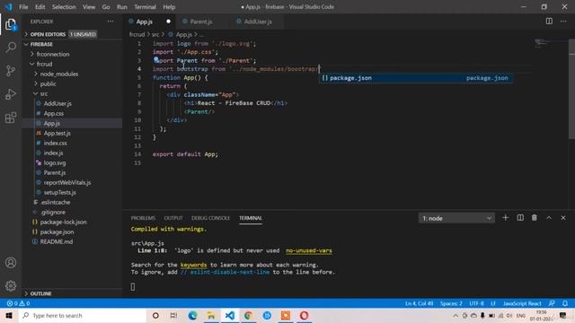 Learn React Hooks and Firebase with Hands On Projects (2 Designing AddUser component) смотреть онлайн