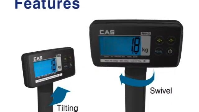 сканер весы CAS PDI-II cиндикатором PDS смотреть онлайн