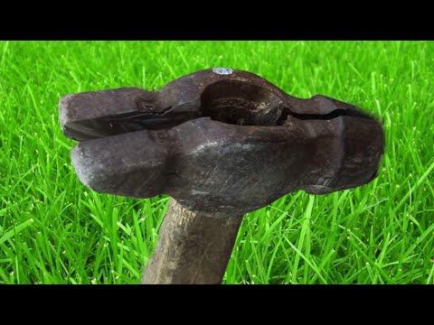 Клинья больше не нужны!!! Показываю как США крепят молоток. смотреть онлайн