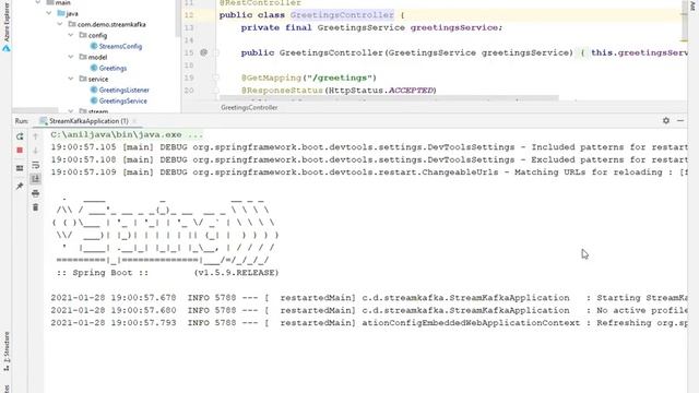 Kafka with Spring Boot Introduction-4 (Kafka Manual Commit with SpringCloud) смотреть онлайн