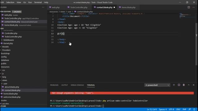 Laravel Tamil Beginner tutorial - Blade Syntax Part 1 #v9 смотреть онлайн