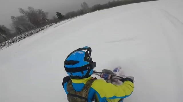 Bse 450 M8 Test Snowbike