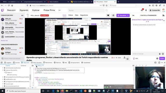 02-01-2020: Docker con vagrant y desarrollando una extensión de Twitch смотреть онлайн