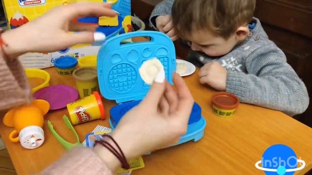 New Toys. Play-Doh. Kitchen. Funny. Пластилин. Плей-До. Кухня.  Что получилось?