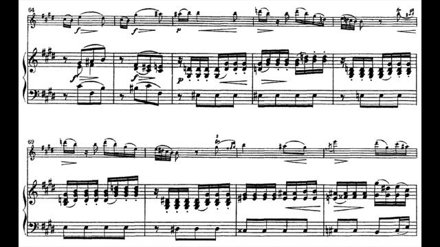 Mozart - Violin Concerto No.5 in A, 2nd Mov. (piano accompaniment) смотреть онлайн