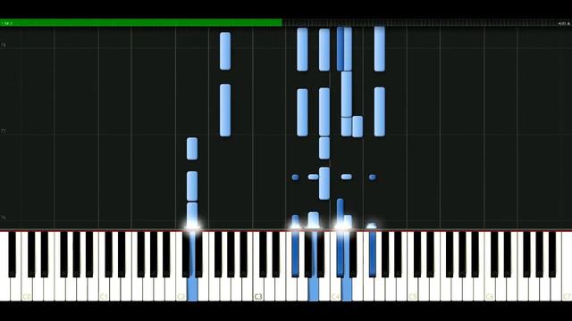 Def Leppard - Two steps behind [Piano Tutorial] Synthesia | passkeypiano смотреть онлайн