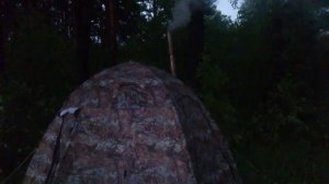 Отдых на Томи или сказ о том как мы летом в палатке с печкой ночевали