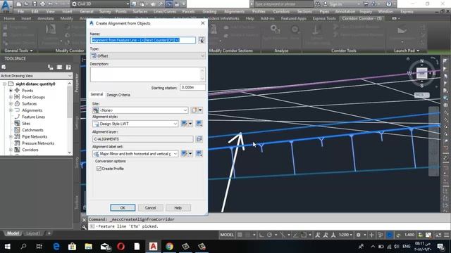 23 sight distance Civil 3D 2018 смотреть онлайн