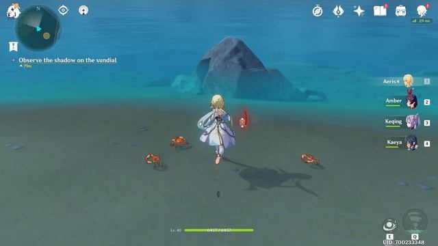 How to "Observe the shadow on the sundial" in Time and the Wind Quest - Genshin Impact смотреть онлайн