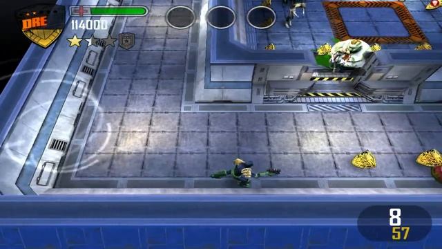 Judge Dredd vs Zombies level 6 смотреть онлайн