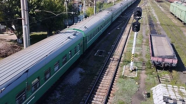 ТЭ33А-0258(тчэ-25 Аягоз) с Поездом 114 Казань Алматы Бишкек смотреть онлайн