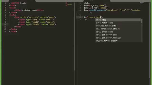 PHP Tutorial : 8 Create mysql database, tables and insert data using php смотреть онлайн