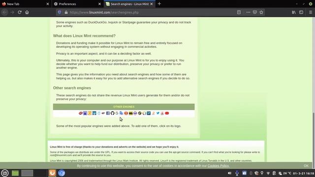 How To Change The Default Search Engine In Firefox On Linux Mint смотреть онлайн