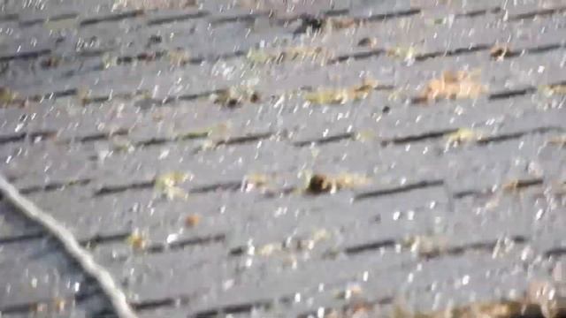 Очистка крыши. Смыв мха.