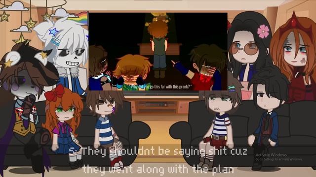 Fandoms React | Part 3 - FNAF | credits in the desc смотреть онлайн