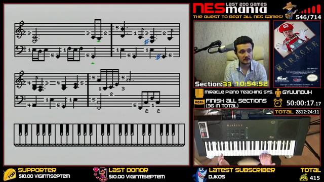 548/714 Miracle Piano Teaching System (Part 6/10) - NESMania смотреть онлайн