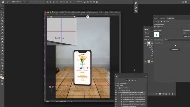 Create a 3D Phone Mockup in Photoshop смотреть онлайн