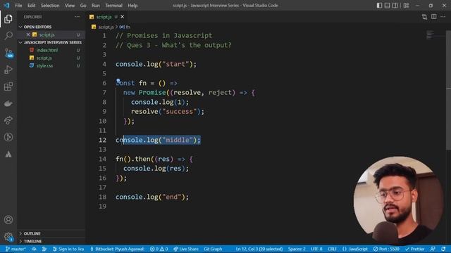 Javascript Interview Questions ( Promises ) - Polyfills, Callbacks, Async/await, Output Based, etc смотреть онлайн