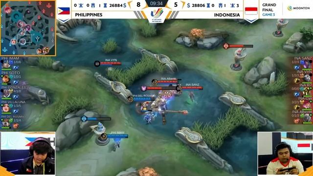 ФИНАЛ ТУРНИРА SEA GAMES МЕЖДУ СИЛЬНЕЙШИМИ СТРАНАМИ МОБАЙЛ ЛЕГЕНДС /MOBILE LEGENDS: BANG BANG смотреть онлайн