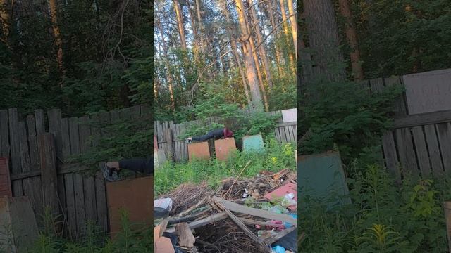 Отжимание на мусорках в рамках челленджа 100 отжиманий за 100 дней 12.06.2023 смотреть онлайн