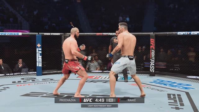 ИРЖИ ПРОХАЗКА VS АЛЕКСАНДР РАКИЧ UFC 5 CPU VS CPU