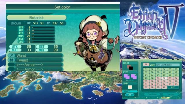 Lets Play Etrian Odyssey V Beyond The Myth Part 1 Evertide Is Born! смотреть онлайн