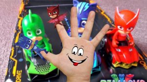 Папа пальчик. Моана, Герои в масках, Робокары. (Daddy finger. Moana, PJ Masks, Robocar)
