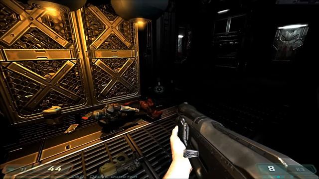 DOOM 3 часть 4[Корпус Альфа] смотреть онлайн