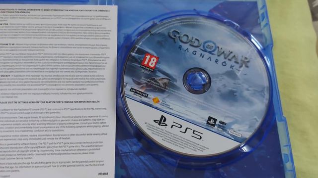 god of war ragnarok +ArtBook PS5 unboxing смотреть онлайн
